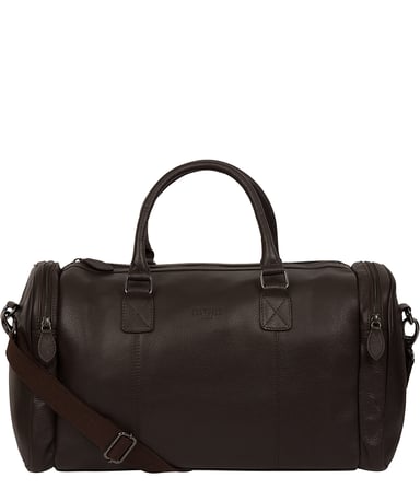 Ocean' Brown Leather Holdall