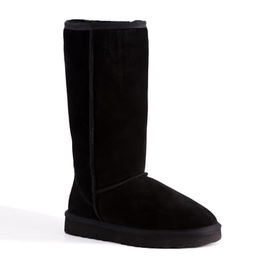 Aus Wooli "Newton" Australia Tall Zip, Schwarz