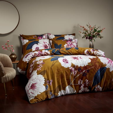 200 Thread Count Kyoto Garden Secrets Piped Rim Duvet Cover Set