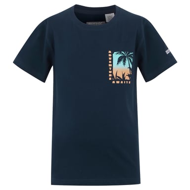 Regatta - "Bosley VIII" T-Shirt für Kinder (Marineblau)
