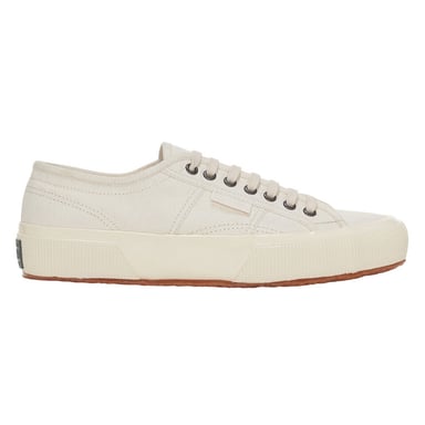 Superga - Herren/Damen Unisex Sneaker "2750", Fischgrätmuster (Beige Rau/Naturweiß)