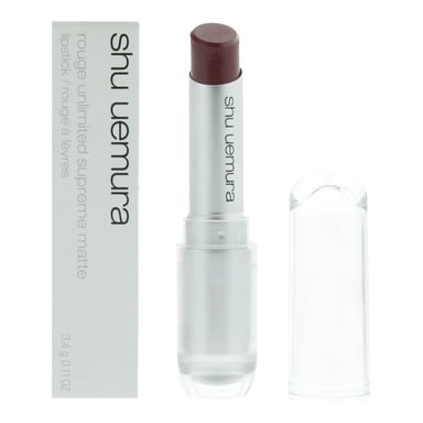 Shu Uemura Rouge Unlimited Supreme Matte WN285 Wine Lipstick Gloss 3.4g