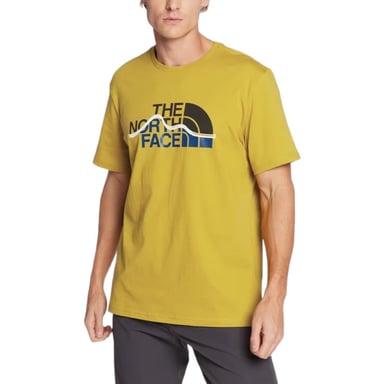The North Face Mens T Shirt in Yellow