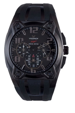 Viceroy: Schwarze Herrenuhr