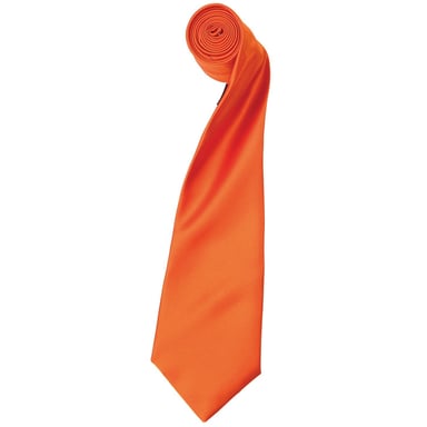 Premier - "Colours" Krawatte für Herren/Damen Unisex (Terrakotta)