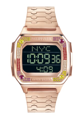 Philipp Plein Hyper $hock roségold Unisex Armbanduhr PWHAA0821