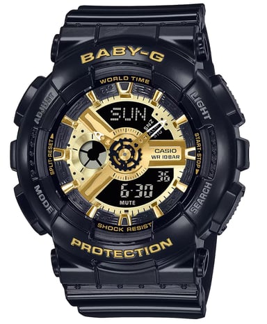 Casio Baby-g Damen Schwarz Uhr BA-110X-1AER