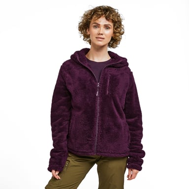 Peter Storm Women's Theory Full-Zip Super Soft & Warm Borg Fleece Jacket with Hood