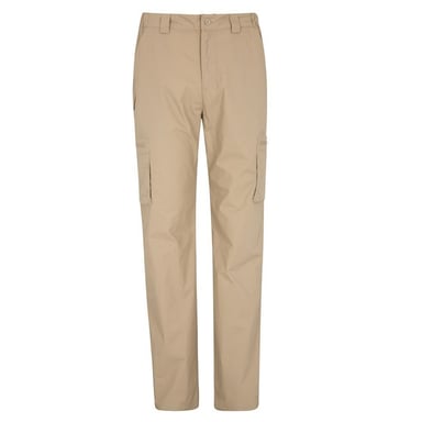 Mountain Warehouse Herren Trek II Kurze Cargohose (Dunkles Beige)