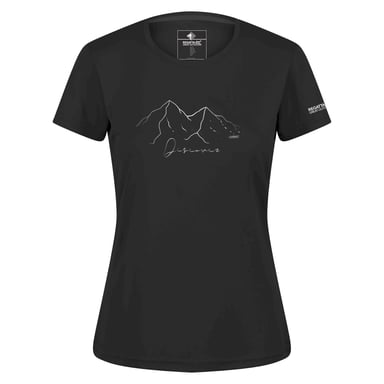 Regatta - "Fingal VI" T-Shirt für Damen (Schwarz)