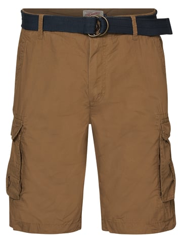 Petrol Industries - Cargo-Shorts mit Gürtel Männer - Braun