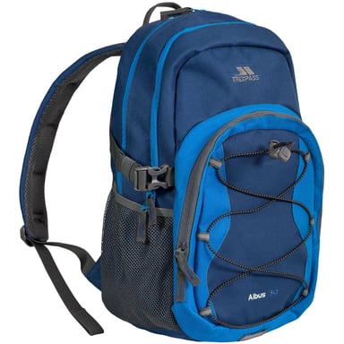 Trespass Albus 30 Liter Freizeit Rucksack (Marineblau/Leuchtend Blau)