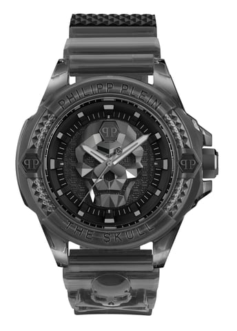 Philipp Plein The $kull Synthetic Grau Herren Armbanduhr PWWAA0523