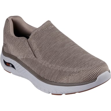 Skechers Arch Fit Crosser Locke Herren Sneaker aus Polyester in Taupe