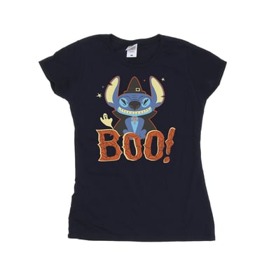 Disney - "Boo!" T-Shirt für Damen (Marineblau)