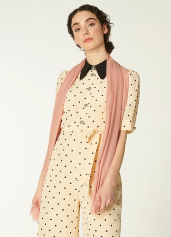 LK Bennett Cassandra Scarves, Rose