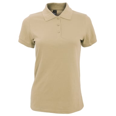 SOLS - PRIME Kurzarm Polo-Shirt - Damen (Beige)