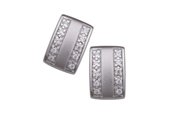 Orphelia Ohrstecker für Damen, 925 Sterlingsilber, Silber ZO-5913