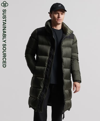 Superdry Doudoune longue en duvet