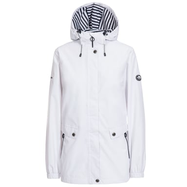Trespass Womens/Ladies Flourish Wasserdichte Jacke (Weiß)