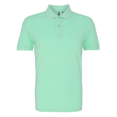 Asquith & Fox Herren Polohemd mit kurzen Ärmeln (Mint)