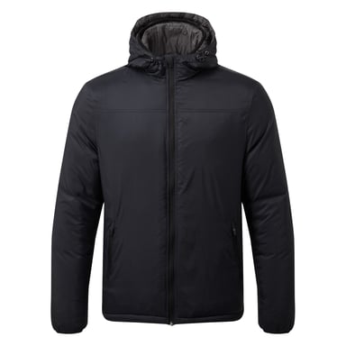 Asquith & Fox Herren gepolsterte Windjacke (Navy/Charcoal)