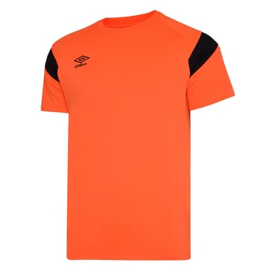 Umbro Kinder/Kinder Trainingstrikot (Shocking Orange/Schwarz)
