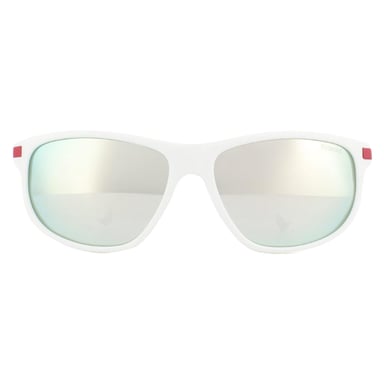 Polaroid Sonnenbrille PLD 2099/S 7DM EX Weiß-Rot-Silber-Spiegel Polarisiert