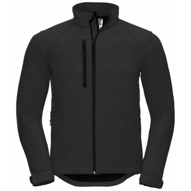 Jerzees Colours Herren Jacke, wasser- und windabweisend (Schwarz)
