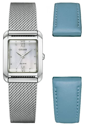 Citizen Damen-Silberuhr EW5590-62A