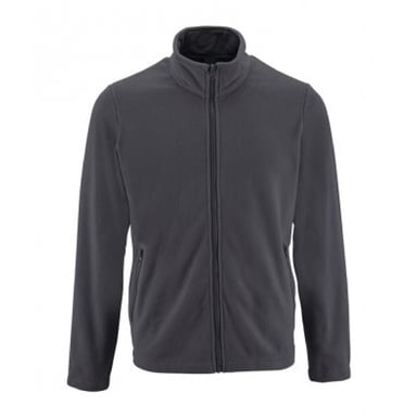 SOLS Herren Norman Fleece Jacke (Holzkohle)