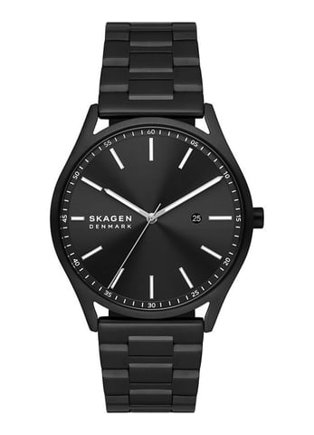 Skagen Holst Schwarz Herren Armbanduhr SKW6845
