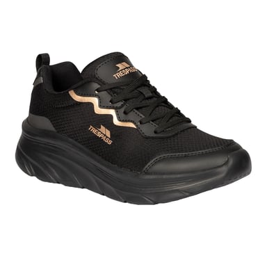 Trespass - Damen Sneaker "Ave" (Schwarz)