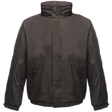Regatta Dover Wasserdichte Winddichte Jacke (Thermo-Guard-Isolierung) (Schwarz/Asch)