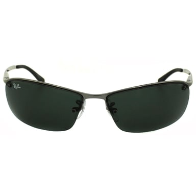 Ray-Ban Wrap Mens Gunmetal Grün Sonnenbrille RB3183