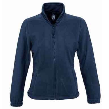 SOLS Damen North Fleece-Jacke mit durchgehendem Reißverschluss (Marineblau)