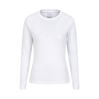 Mountain Warehouse - "Talus" Oberteil für Damen Langärmlig (Weiß)