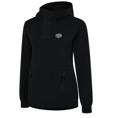 Umbro Womens/Ladies Pro Overhead Training Hoodie (Schwarz)