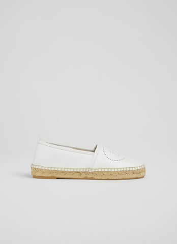 LK Bennett Alexa Flats, White