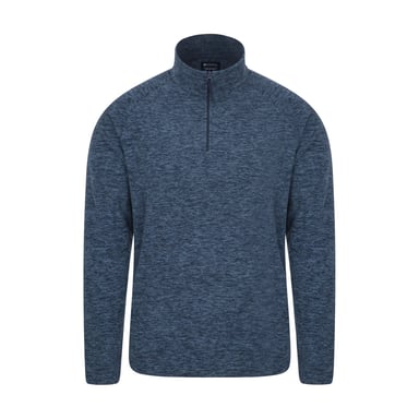 Mountain Warehouse Herren Snowdon II Fleece-Oberteil (Marine)