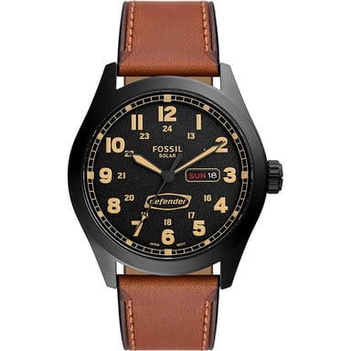 Fossil Defender Braun Herren Armbanduhr FS5978