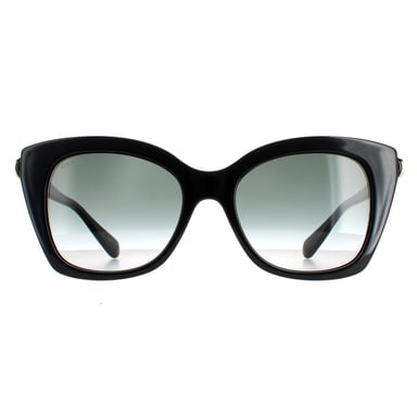 Gucci Square Womens Schwarz Grau Gradient GG0921S