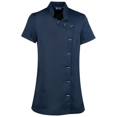 Premier - "Orchid" Tunika für Damen kurzärmlig (Marineblau)