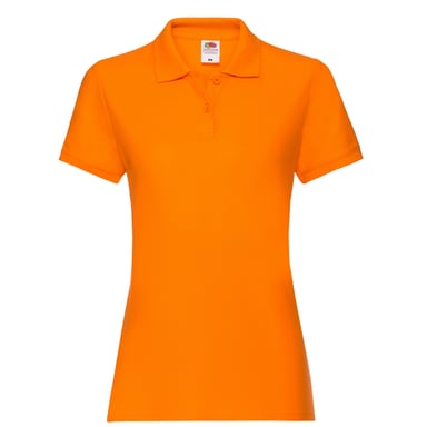 Fruit of the Loom - "Premium" Poloshirt für Damen (Orange)