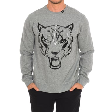 FIPSG604 Langarm-Sweatshirt mit Rundhalsausschnitt für Männer