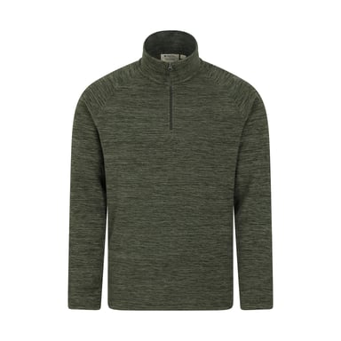 Mountain Warehouse Herren Snowdon II Fleece-Oberteil (Grün)