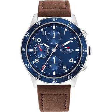 Tommy Hilfiger Jimmy Herrenbraun Uhr 1791946
