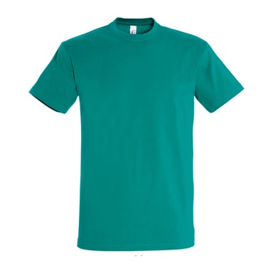 SOLS Mens Imperial Heavyweight Short Sleeve T-Shirt (Smaragd)