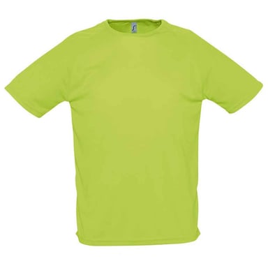 SOLS - "Sporty" T-Shirt für Herren Raglanärmel (Apfelgrün)