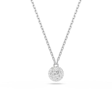 Swarovski 'Dextera' Women's Base Metal Necklace - Silver 5693206